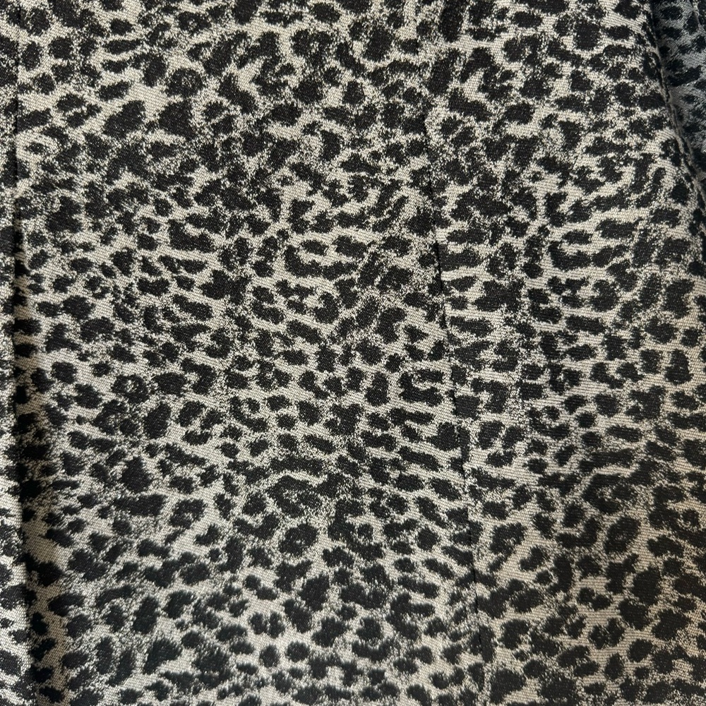 Banana Republic Metallic
Leopard Long Blazer size 4 and matching pants size 2 - Picture 6 of 12